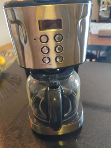 Cafeteira Electrolux Programável Digital Inox - Timer e Função Aroma