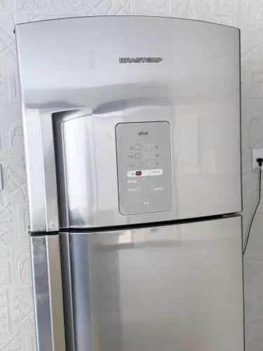 Geladeira duplex inox
