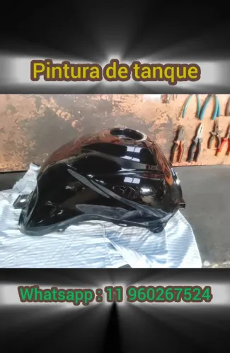 Pintura preparação e recuperação de tanques e carenagens 