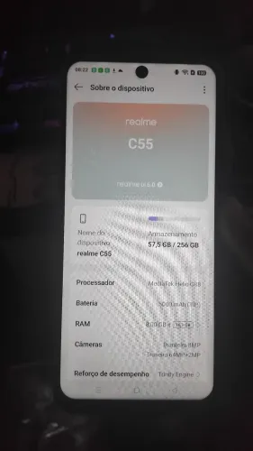 Celular Realme C55 256GB 24GB RAM