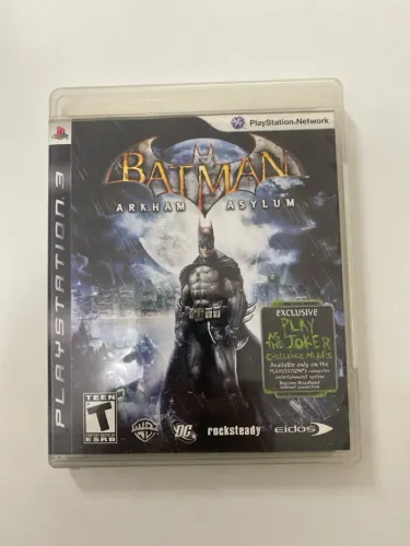 Jogo Batman Arkham Asylum PS3 Original e Completo