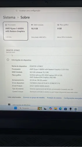 NOTEBOOK DELL G15