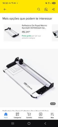 Refiladora de papel