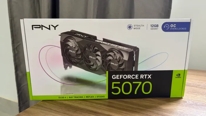 Placa de vídeo RTX 5070 PNY Nova Lacrada