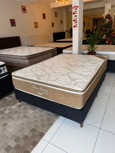 Colchão de Casal ORTOBOM SEMINOVO TOP - Entrego!
