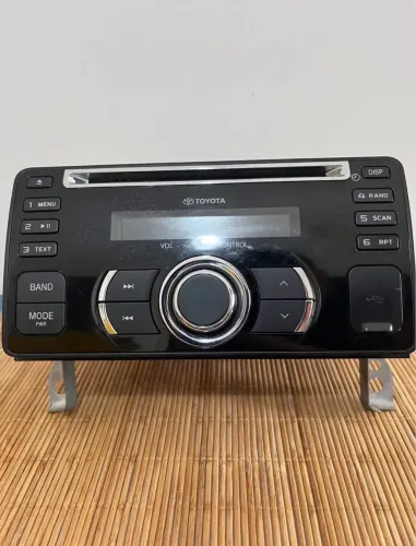 Rádio original Toyota Etios 2014, modelo com CD player