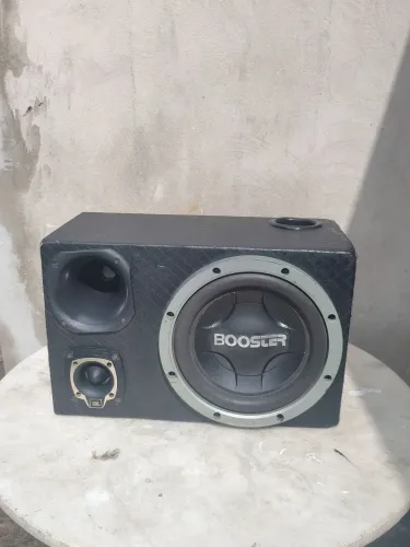 Vendo caixa de som automotivo booster auto falante de 12 polegadas 