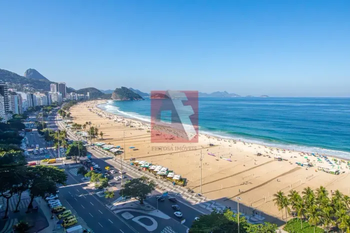 Cobertura Luxuosa de 425m² à Venda na Avenida Atlântica, Copacabana-RJ
