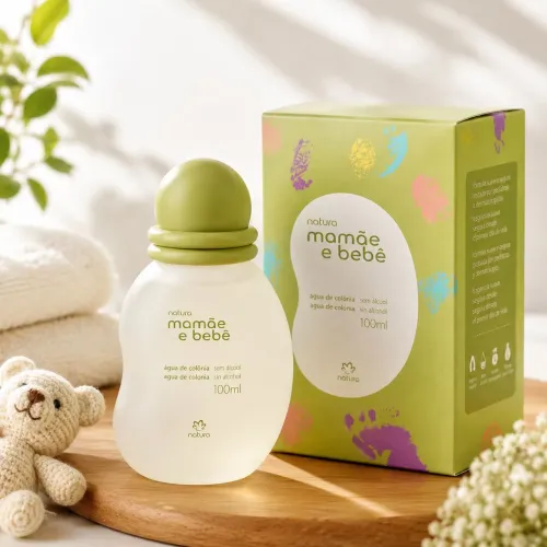 Colonia Mamãe e Bebê 100ml - Pronta Entrega