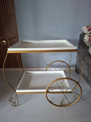 Vende carrinho pegue e monte com todas as peças de decoração