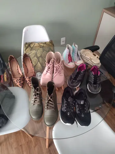 COMBO INFANTIL MENINA TODOS SAPATOS POR R$50,00