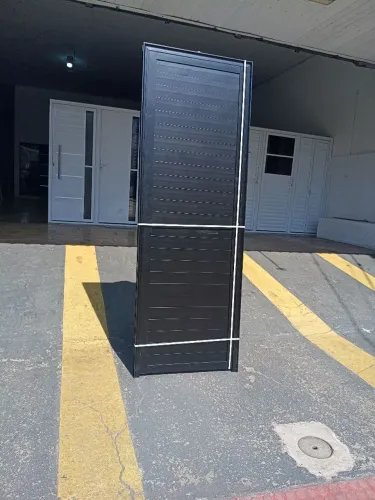 DIRETO DE FABRICA ! PORTA LAMBRIL EM ALUMÍNIO PRETO 60CM 70CM OU 80CM