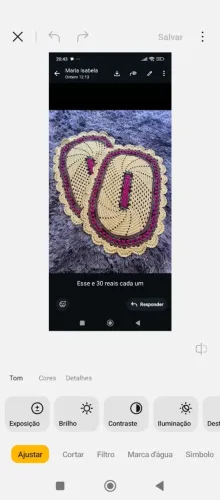 Vendo tapetes de barbante.