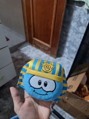 Club Penguin Pelucia Puffle Azul Farao Jakks Pacific