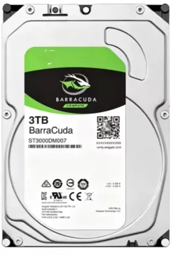 HD 3TB SEAGATE Barracuda - 100% Saudável
