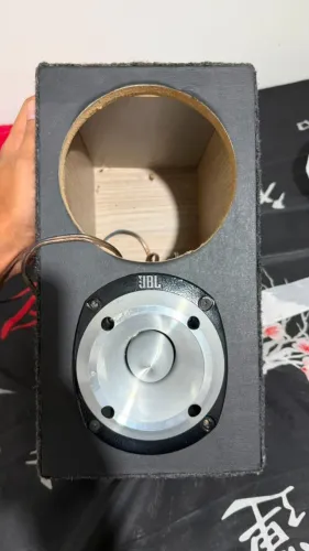 1 Caixa Twitter Corneteira Curta + Super Tweeter Jbl Selenium St400 Trio 150w