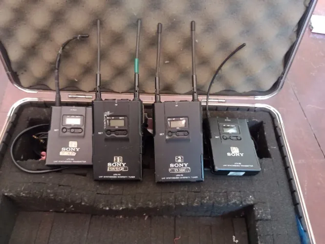 Microfone lapela Sony