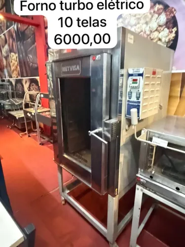 Forno turbo elétrico 10 telas