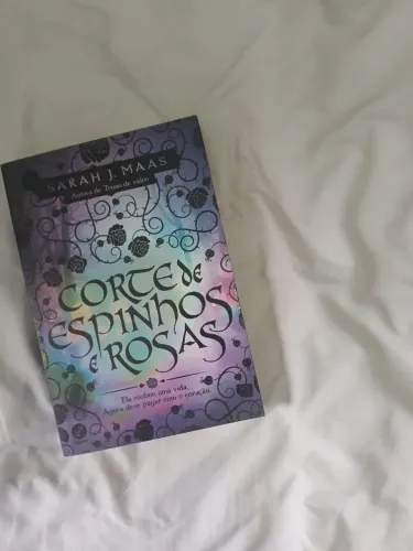 Livro Corte de Espinhos e Rosas | usado mas conservado 