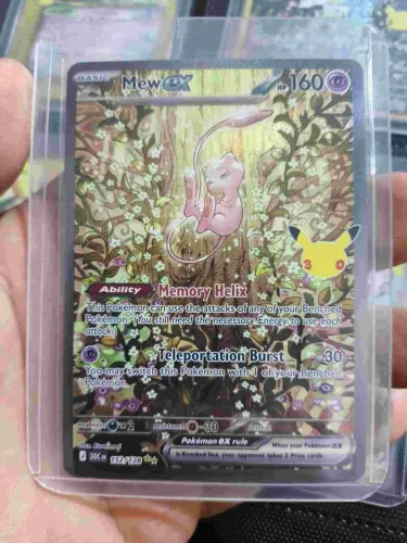 Mew EX fullart (ING) - 30 anos aniversário Pokemon