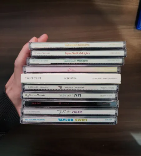 Coleção CDs Taylor Swift