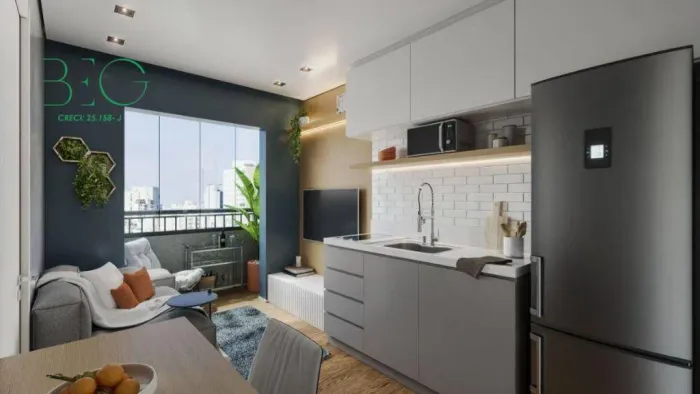 Apartamento com 1 dormitório à venda, 24 m² por R$ 440.000 - Bela Vista - São Paulo/SP