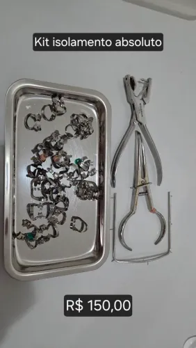 Kit para isolamento absoluto