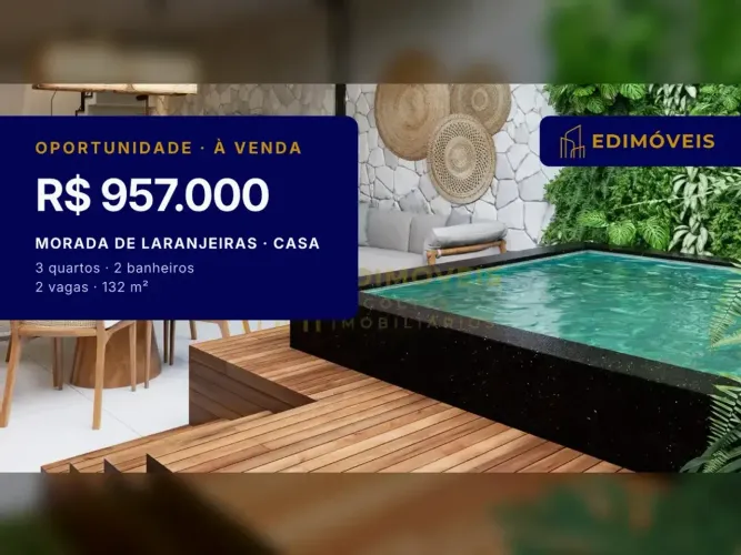 Seu novo lar: Casa 3 quartos em Morada de Laranjeiras, conforto e praticidade
