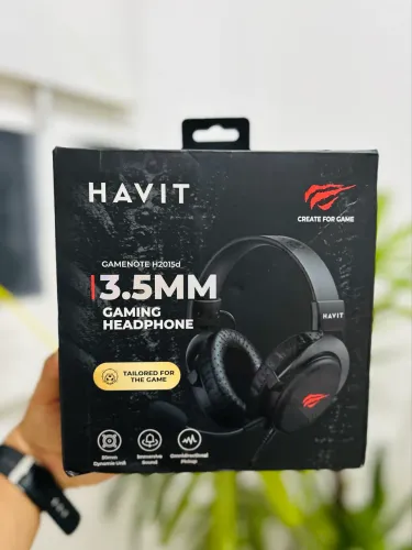 Fone Havit Gamenote H2015d Preto com fio (Lacrado + Garantia)