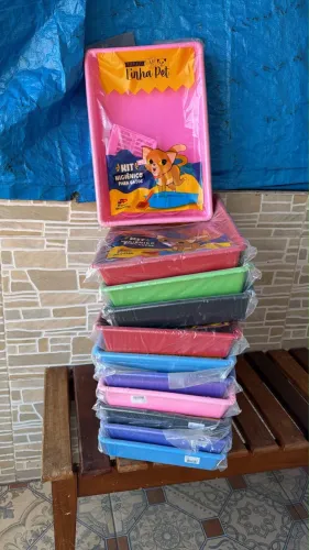 Sanitários de gato completo
