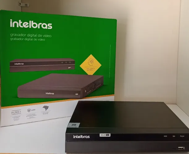 Gravador de vídeo digital ( DVR ) MHDX 1208 Intelbras.
