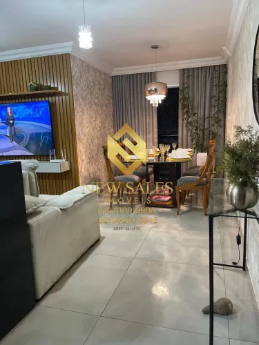 Apartamento- 3 quartos, 1 suíte, 69m², 2 vagas- Setor Eldorado