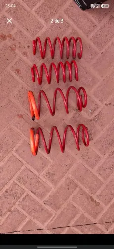 Molas Esportivas Red Coil Fiat Uno Vivace