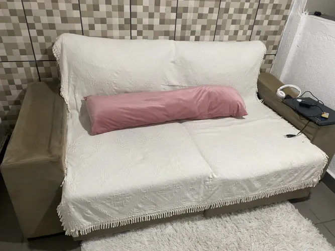 Sofá cama simples