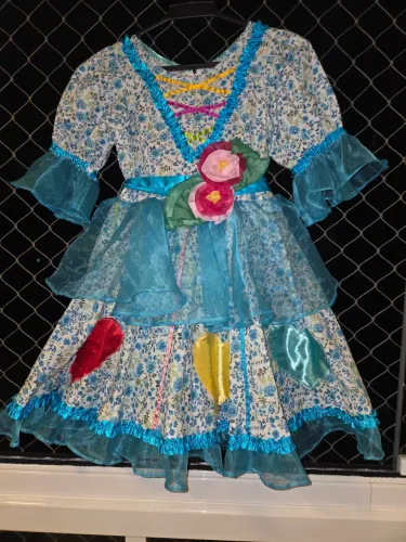 Vestido infantil para Festa Junina