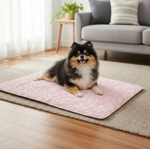 Tap Pet - tapete com sherpa para o seu Dog não passar frio a noite.