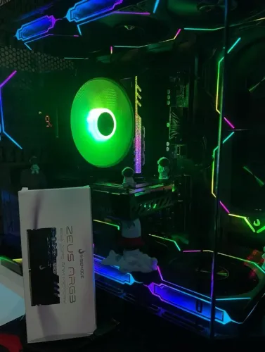 Memória RAM 1x16GB 6000MHz DDR5 Rise Mode Zeus Black ARGB
