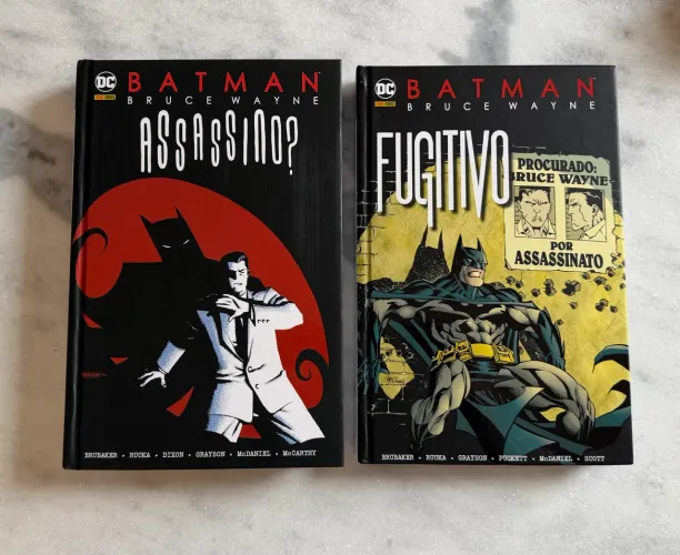 Coleção Batman - Bruce Wayne: Assassino? / Fugitivo