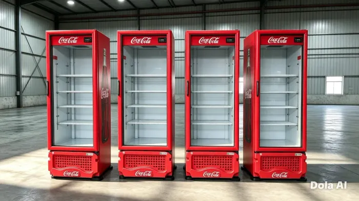 Geladeira expositora - coca cola - 4 und