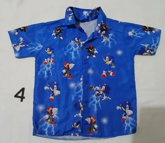 Camisa Sonic tam 4