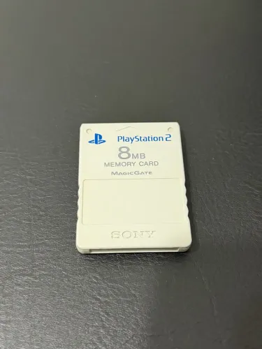 Memory Card Ps2 Original Branco Ceramic White Japonês Japan