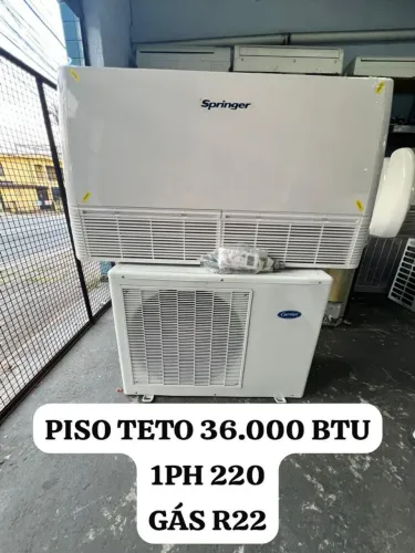 Ar condicionado piso teto carrier