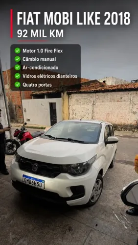 Fiat Mobi Like 1.0 Fire Flex 5P. 2018