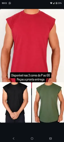 Regatas oversize