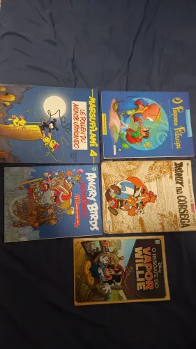 Hqs Disney, mickey asterix e obelix marsupilami, pequeno príncipe