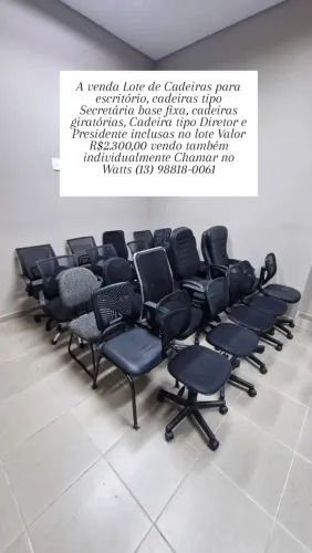 Cadeiras para escritório