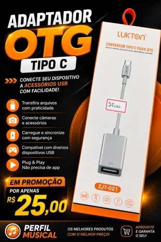 Adaptador tipo C - Otg