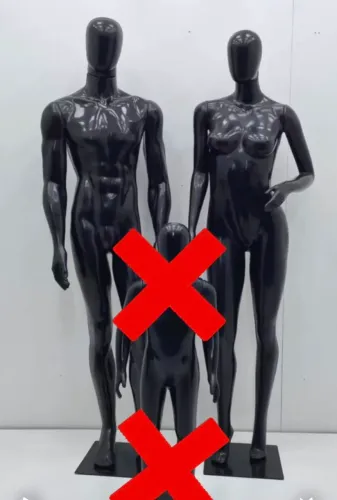 Maniquins 1 masculino 1 feminino 