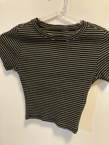 Cropped listrado riachuelo