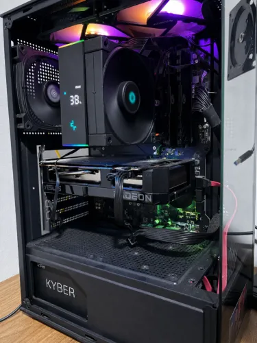 PC Gamer Ryzen 5 + RX 7600 8GB | GTA V, Warzone, CS2, Valorant e Mais
